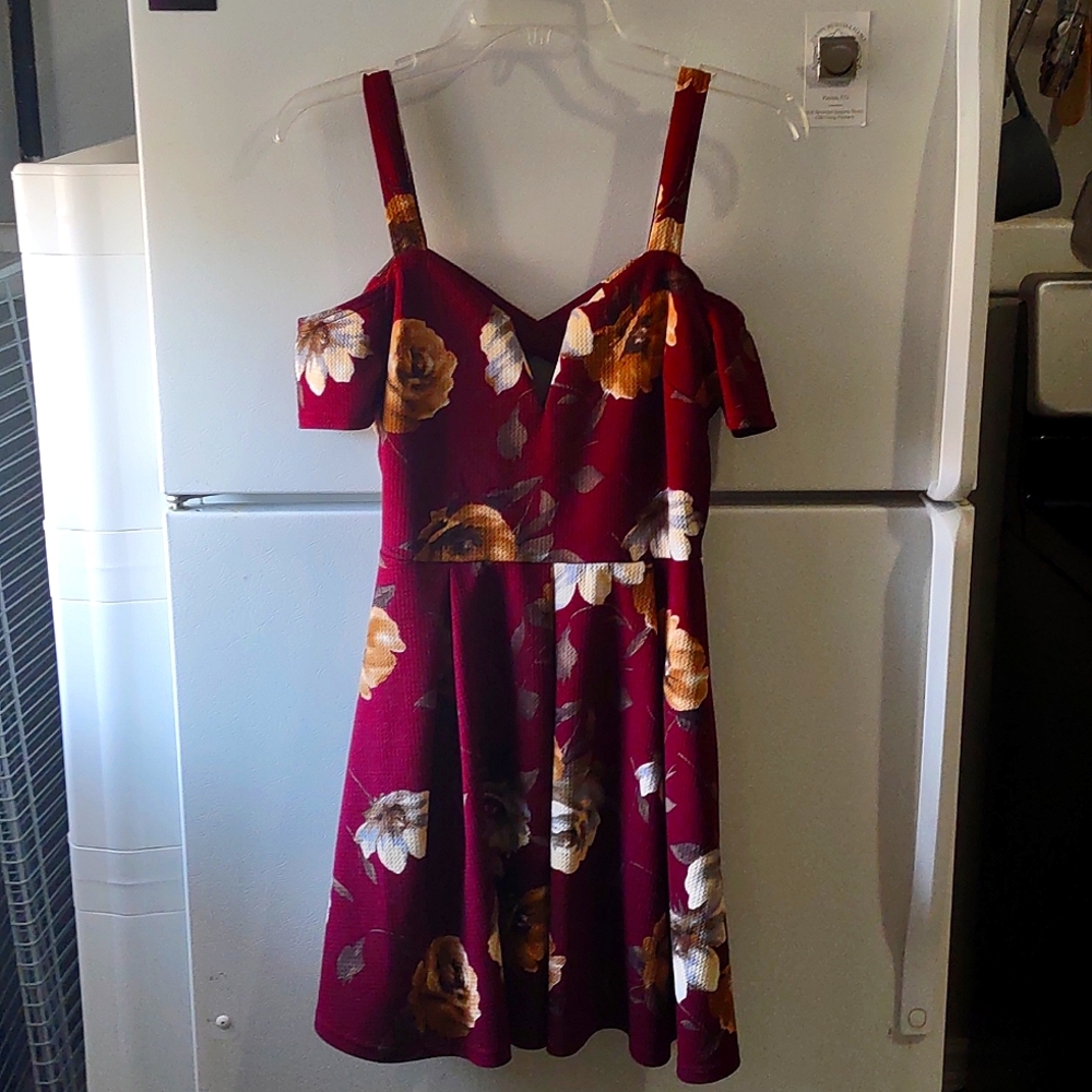 Floral mini dress